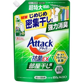 ｱﾀｯｸ 抗菌EX 部屋干用 替 850g 15入