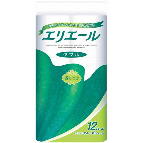 ｴﾘｴｰﾙ ﾄｲﾚｯﾄﾃｨｼｭｰ12R W 6入
