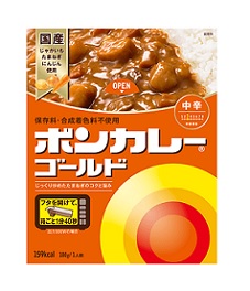 大塚-21 ﾎﾞﾝｶﾚｰｺﾞｰﾙﾄﾞ 中辛 180ｇ 30入
