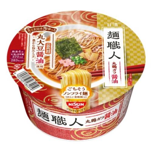 日清-19 麺職人 しょうゆ  12入