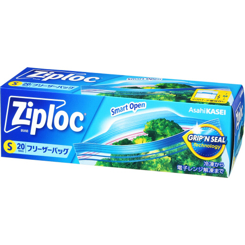 ZiplocﾌﾘｰｻﾞｰﾊﾞｯｸSｼﾝﾌﾟﾙﾓﾃﾞﾙ20枚 24入

