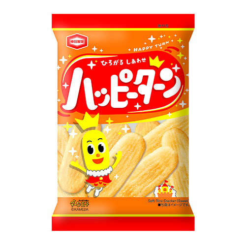 亀田-10 40g ﾊｯﾋﾟｰﾀｰﾝ 50入a