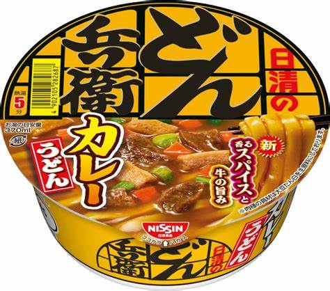 日清-25 どん兵衛ｶﾚｰうどん 12入