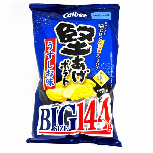CA-36 堅あげBIG うすしお味 144g 12入
