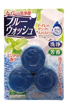 雑-14 ﾌﾞﾙｰｳｫｯｼｭ ﾐﾝﾄ 60g 3P 12入
