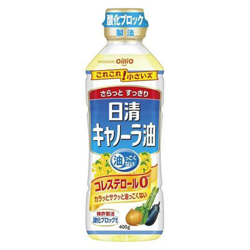 日油-27 ｷｬﾉｰﾗ油400g 20入