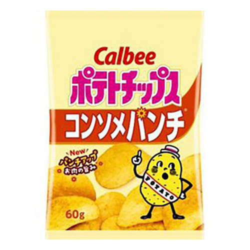 CA-16 60gﾎﾟﾃﾄﾁｯﾌﾟｽ ｺﾝｿﾒﾊﾟﾝﾁ 12入
