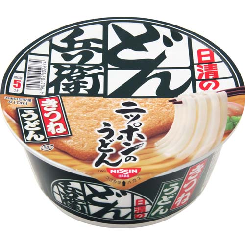 日清-25 どん兵衛 きつねうどん西 12入