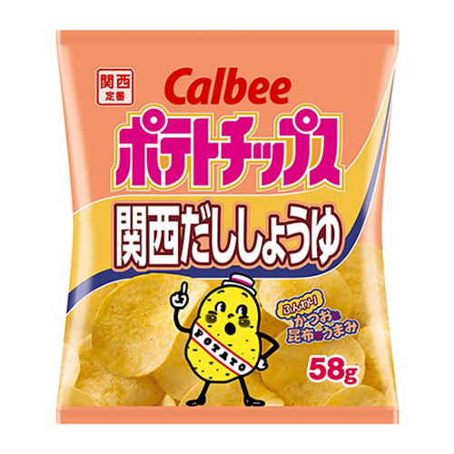 CA-16 58gﾎﾟﾃﾄﾁｯﾌﾟ関西ﾀﾞｼｼﾞｮｳﾕ 12入
