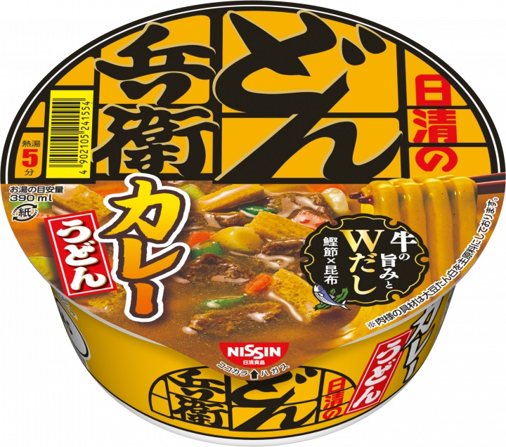 日清-24 どん兵衛ｶﾚｰうどん 12入