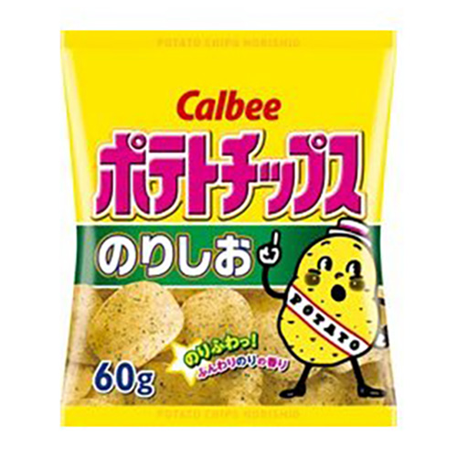 CA-16 60gﾎﾟﾃﾄﾁｯﾌﾟｽ のりしお 12入

