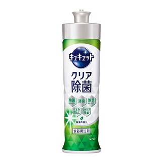 ｷｭｷｭｯﾄ ｸﾘｱ除菌 緑茶の香 本220ml 24入