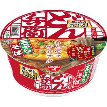 日清-25 どん兵衛 天ぷらそば関西 12入