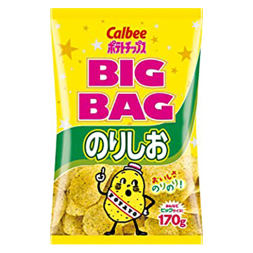 CA-34 BIGﾊﾞｯｸﾞ のりしお味 152g 12入
