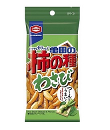 亀田-12 57g 亀田の柿の種 わさび 12入
