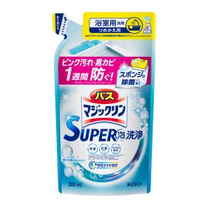 ﾊﾞｽﾏｼﾞｯｸﾘﾝ ｽｰﾊﾟｰ泡洗浄 無残 替 24入
