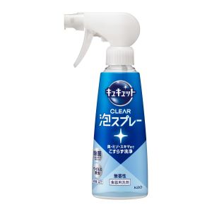 ｷｭｷｭｯﾄ CLEAR泡ｽﾌﾟﾚｰ無香性 280ml 12入
